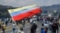 La protesta del 30 de abril en las cercanías de La Carlota.