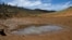 Una zona de Oroville, California, donde están bajando los niveles de agua. (Patrick T. Fallon / AFP).