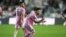Messi celebra un gol ante el Charlotte FC.