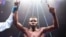 Una imagen de redes sociales en la que aparece Guillermo Rigondeaux al ser declarado campeón.