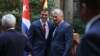 Pedro Sánchez junto al gobernante cubano Miguel Díaz-Canel, en La Habana, en noviembre de 2018. REUTERS/Alexandre Meneghini