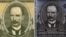 Las imágenes de Martí, a la izquierda en el sello emblemático del peso cubano, y a la derecha en el envase del Oliver’s Presidente Martí-El Gran Ron del Caribe.