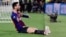 El delantero argentino de Barcelona, Lionel Messi.